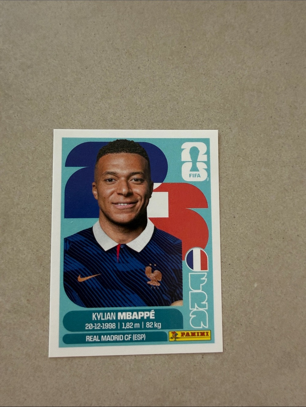 Panini FIFA World Cup sticker - Kylian Mbappe